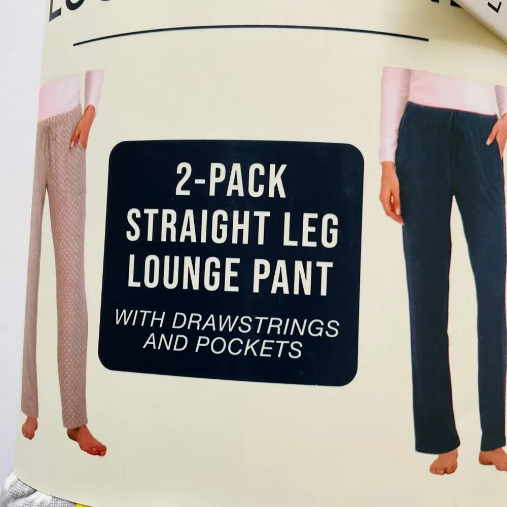 LUCKY BRAND Women's Lounge Pants 2 Pair NIP Size S 4-6 - Picture 9 of 9